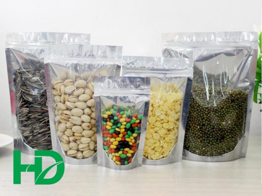 túi zipper đáy đứng