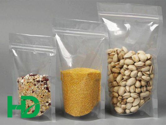 túi zipper đáy đứng