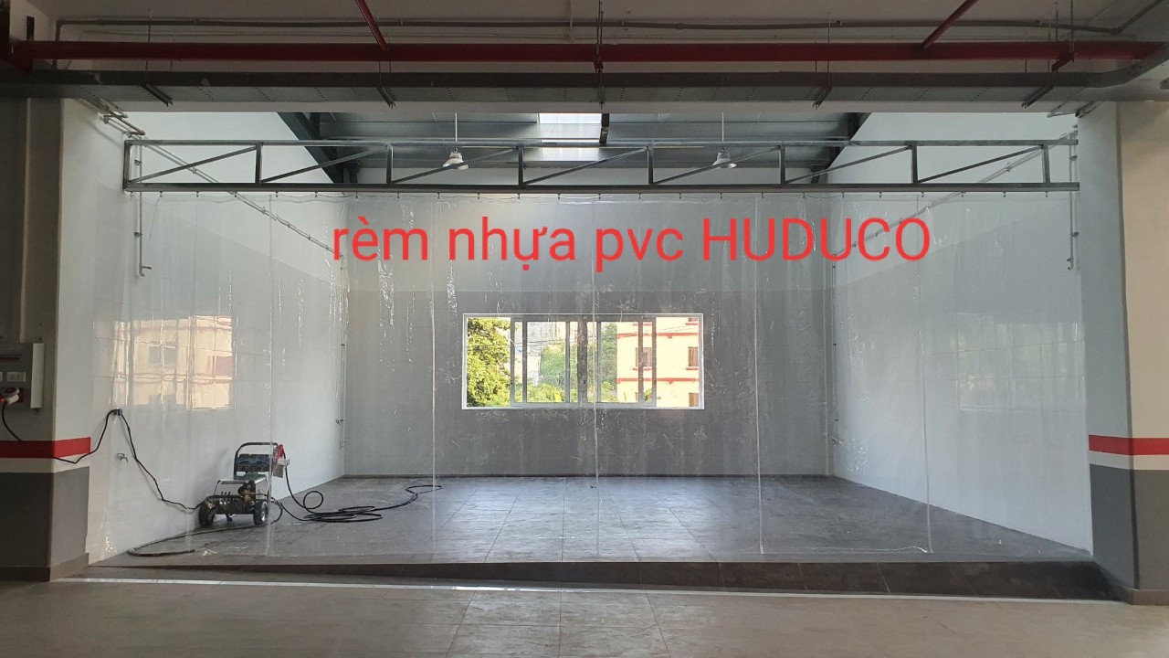 rèm bạt kéo pvc