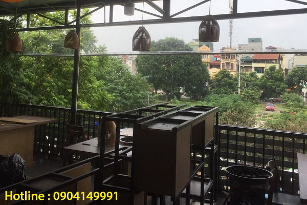 rèm nhựa cuốn trong suốt